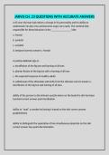 JARVIS CH&period; 23 QUESTIONS WITH ACCURATE ANSWERS