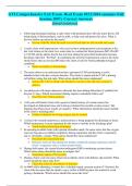 ATI Comprehensive Exit Exam Real Exam &ndash; Summer&sol;Fall Session with Correct Answers & Rationales