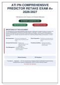 ATI PN Comprehensive Predictor Retake Exam A&plus; &vert; 139 Questions & Answers with Detailed Rationales & "Why Wrong" Explanations 2026&sol;2027&NewLine;