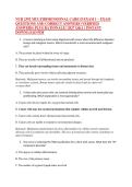 NUR 2392 MULTIDIMENSIONAL CARE II EXAM 1 &ndash; EXAM &NewLine;QUESTIONS AND CORRECT ANSWERS &lpar;VERIFIED &NewLine;ANSWERS&rpar; PLUS RATIONALE &vert; 2027 Q&A &vert; INSTANT &NewLine;DOWNLOAD PDF