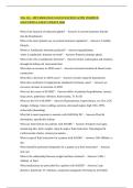 NSG 210 - METABOLISM EXAM QUESTIONS WITH VERIFIED SOLUTIONS LATEST UPDATE 2026