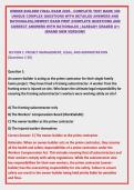 OWNER BUILDER FINAL EXAM 2026 - COMPLETE TEST BANK 300 &NewLine;UNIQUE COMPLEX QUESTIONS WITH DETAILED ANSWERS AND &NewLine;RATIONALES&vert;&vert; NEWEST EXAM PREP &vert;COMPLETE QUESTIONS AND &NewLine;CORRECT ANSWERS WITH RATIONALES &vert; ALREADY GRADED A&plus;&vert; &NewLine;&vert;BRAND NEW VERSION&excl;&excl; 