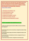 NAB RCAL EXAM STUDY GUIDE 2026-2027 250 COMPLETE MULTIPLE&NewLine;CHOICE QUESTIONS WITH DETAILED ANSWERS AND RATIONALES &NewLine;Based on the NAB RCAL Exam Study Guide&vert;&vert;&vert; CURRENTLY TESTING &NewLine;AND FREQUENTLY TESTED QUESTIONS &vert; GRADED A&plus; 