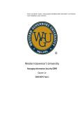 WGU C843 KOP1 TASK 1&colon; MANAGING INFORMATION SECURITY ACCURATE AND VERIFIED &vert; 2026 UPDATE&NewLine;&NewLine;