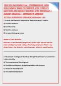 FDNY Z51 RMO & WRITTEN EXAM - COMPREHENSIVE TEST BANK FINAL EXAM &vert;&vert; WRITTEN EXAM 2026 NEWEST EXAM 