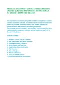 Nevada C-3 Carpentry Contractor Exam 2026&colon; 250 Practice Questions with Answers & Rationales &vert; A&plus; Graded Study Guide&NewLine;
