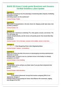 BUAD 331 Exam 2 study guide Questions and Answers&NewLine;Verified Solutions Latest Update