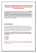 DRE Final Knowledge Exam Practice Test Bank &vert; Drug Recognition Expert Certification &vert; Actual Questions & Technical Rationales &lbrack;2026&sol;2027&rsqb;