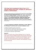 VATI Green Light Comprehensive Review Form A&comma; B&comma; C &vert; 2026&sol;2027 Newest Actual Exam &vert; Complete Questions & Graded A&plus; Verified Answers