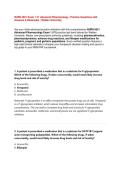NURS 6521 Exam 1 V1 Advanced Pharmacology &vert; Practice Questions with Answers & Rationales &vert; Walden University &lbrack;2026&sol;2027&rsqb;