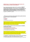 NURS 6521 Exam 1 V1 Advanced Pharmacology &vert; Practice Questions with Answers & Rationales &vert; Walden University &lbrack;2026&sol;2027&rsqb;