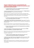 NUR 2513 &sol; NUR2513 FINAL EXAM &ndash; EXAM QUESTIONS AND &NewLine;CORRECT ANSWERS &lpar;VERIFIED ANSWERS&rpar; PLUS RATIONALE &vert; 2027 &NewLine;Q&A &vert; INSTANT DOWNLOAD PDF