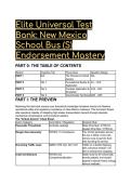 S-Tier New Mexico School Bus &lpar;S&rpar; Endorsement Test Bank &lpar;2026&sol;2027&rpar; &vert; Elite Q&A &plus; Expert Rationales