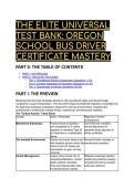 ELITE Test Bank&colon; Oregon School Bus Driver Certificate Mastery &lpar;2026&sol;2027&rpar; &vert; Q&A with Deep Rationales