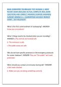 BASIC ZOOKEEPER TECHNOLOGY TEST &num;1EXAM &vert;&vert; MOST &NewLine;RECENT EXAM 2026&vert;2027 ACTUAL COMPLETE REAL EXAM &NewLine;QUESTIONS AND CORRECT ANSWERS &lpar;VERIFIED ANSWERS&rpar; &NewLine;ALREADY GRADED A&plus; &vert; GUARANTEED SUCCESS&excl;&excl; NEWEST &NewLine;EXAM &vert; JUST RELEASED&excl;&excl;&rsquo;