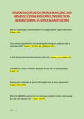 RESIDENTIAL CONTRACTOR PRACTICE EXAM LATEST 2026 &NewLine;UPDATED QUESTIONS AND VERIFIED 100&percnt; SOLUTIONS &NewLine;&lpar;2026&sol;2027&rpar; GRADE&colon; A&plus;&vert;STATUS&colon; GUARANTEED PASS 