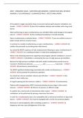 EMT - AEMT EXAM &ndash; QUESTIONS AND ANSWERS &vert; VERIFIED AND WELL DETAILED ANSWERS &NewLine;