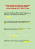 ETHICAL HACKING ESSENTIALS &lpar;EHE&rpar; LATEST 2026 UPDATED &NewLine;EXAM QUESTIONS AND VERIFIED 100&percnt; SOLUTIONS &NewLine;&lpar;2026&sol;2027&rpar; GRADE&colon; A&plus;&vert;STATUS&colon; GUARANTEED PASS 