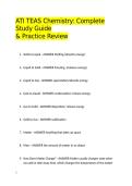 ATI TEAS Chemistry&colon; Complete Study Guide  & Practice Review