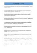 Orofacial 2 Final Exam &vert; Orofacial Anatomy II Study Guide & Review