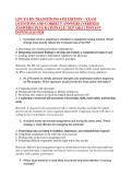LPN TO RN TRANSITIONS 6TH EDITION &ndash; EXAM &NewLine;QUESTIONS AND CORRECT ANSWERS &lpar;VERIFIED &NewLine;ANSWERS&rpar; PLUS RATIONALE &vert; 2027 Q&A &vert; INSTANT &NewLine;DOWNLOAD PDF