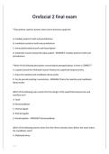 Orofacial 2 Final Exam &vert; Orofacial Anatomy II Exam Review & Study Guide