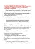 LPN TO RN TRANSITIONS 6TH EDITION BY LORA &NewLine;CLAYWELL &ndash; EXAM QUESTIONS AND CORRECT ANSWERS &NewLine;&lpar;VERIFIED ANSWERS&rpar; PLUS RATIONALE &vert; 2027 Q&A &vert; &NewLine;INSTANT DOWNLOAD PDF