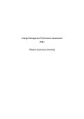 C721 Change Management Performance Assessment &vert; Task Passed &ndash; WGU Study Guide & Exam Review