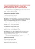 ATLS POST TEST 2021 &vert; 2022 &vert; 2023 &ndash; EXAM QUESTIONS AND &NewLine;CORRECT ANSWERS &lpar;VERIFIED ANSWERS&rpar; PLUS &NewLine;RATIONALE &vert; 2027 Q&A &vert; INSTANT DOWNLOAD PDF