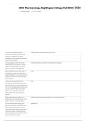 HESI Pharmacology Nightingale College Study Guide