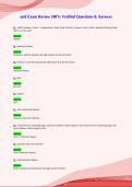 Exam 100&percnt; Verified Questions & Answers