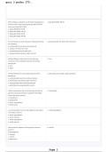 PATHO 370 Quiz 3 2026&sol;2027 &vert; Pathophysiology Quiz 3 Study Guide&comma; Practice Questions & Exam Review