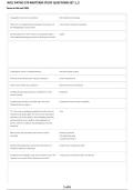 WCU PATHO 370 Midterm Study Questions Set 1-5 2026&sol;2027 &vert; Pathophysiology Study Guide&comma; Practice Questions & Exam Review