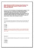 Master Mechanical G29-N Contractor Exam Practice Test Bank &vert; Questions with Answers & Detailed Technical Rationales &lbrack;2026&sol;2027&rsqb;