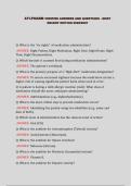 ATI-PHARM VERIFIED ANSWERS AND QUESTIONS - MOST RECENT EDITION 2026&sol;2027&NewLine;&NewLine;