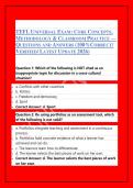 TEFL UNIVERSAL EXAM&colon; CORE CONCEPTS&comma; METHODOLOGY & CLASSROOM PRACTICE &mdash; QUESTIONS AND ANSWERS &lpar;100&percnt;CORRECT&sol; VERIFIED&sol; LATEST UPDATE 2026&rpar; 