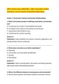OSCP Practice Exam 2026&sol;2027 &vert; 300&plus; Penetration Testing &NewLine;Questions&comma; Correct Answers & Detailed Explanations 