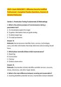 OSCP&plus; Exam 2026&sol;2027 &vert; Offensive Security Certified &NewLine;Professional &vert; Complete Practice Questions&comma; Answers & &NewLine;Detailed Rationales 