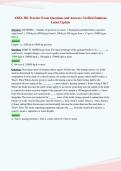 ABSA 3B1 Exam Questions and Answers Verified Solutions Latest&NewLine;Update&NewLine;
