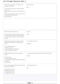 Low Voltage Practice Test 1 2026&sol;2027 &vert; Low Voltage License Exam &vert; Study Guide&comma; Practice Questions & Exam Prep