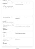Low Volt Practice Exam 1 2026&sol;2027 &vert; Low Voltage License Exam &vert; Study Guide&comma; Practice Questions & Exam Prep