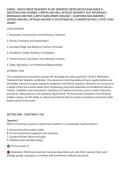 SWRCB &ndash; WASTE WATER TREATMENT PLANT OPERATOR CERTIFICATION EXAM GRADE II&NewLine;QUESTIONS AND ANSWERS &vert; VERIFIED AND WELL DETAILED ANSWERS &vert; PLUS RATIONALES &vert;&NewLine;DOWNLOAD AND PASS &vert; LATEST EXAM UPDATE 2026&sol;2027 &ndash; QUESTIONS AND ANSWERS &vert;&NewLine;VERIFIED AND WELL DETAILE