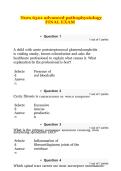Nurs 6501 advanced pathophysiology