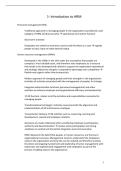 Human Resource Management