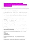Reproductive System- A&P II Test Questions with All Actual Answers 2026-2027 Updated&period;