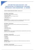 CPR WRITTEN EXAM 2026&sol;2027 &vert; CPR CERTIFICATION &vert; 50 VERIFIED Q&A &vert; DETAILED RATIONALES &vert; PASS GUARANTEED &ndash; A&plus; GRADED
