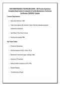 All-in-One Exam Preparation Bundle Ohio Maintenance Technician Certification Exam  