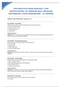 CPR PRACTICE EXAM 2026&sol;2027 &vert; CPR CERTIFICATION &vert; 50 VERIFIED Q&A &vert; DETAILED RATIONALES &vert; PASS GUARANTEED &ndash; A&plus; GRADED