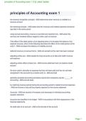 Principles of Accounting Exam 1 &vert; Study Guide&comma; Practice Questions&comma; Answers & Exam Review 2026&sol;2027