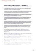 Principles of Accounting 1 Exam 1 &vert; Study Guide&comma; Practice Questions&comma; Answers & Exam Review 2026&sol;2027